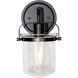 Jaxon 1 Light 6 inch Oil Rubbed Bronze Wall Sconce Wall Light